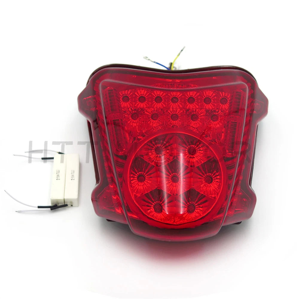 Red LED Tail Light Brake Turn Signal for Suzuki Hayabusa GSX1300R (2008–2020)