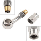 10.2mm 3/8 Eye Banjo Hose Ends AN-3 28 Degree for Motorcycle