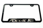 License Plate Frame Black Stainless Replacement for Ford Focus RS (2016–2018)