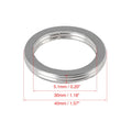 30mm ID 40mm OD Motorcycle Exhaust Muffler Pipe Gaskets for Honda CG125