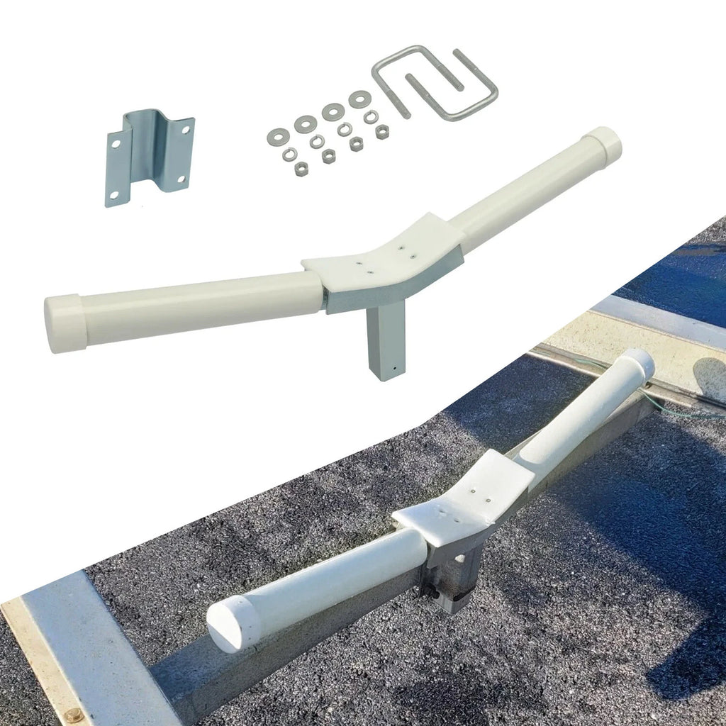 V-Guide for Boat Trailer 3" x 3" Bottom Cross Member Support