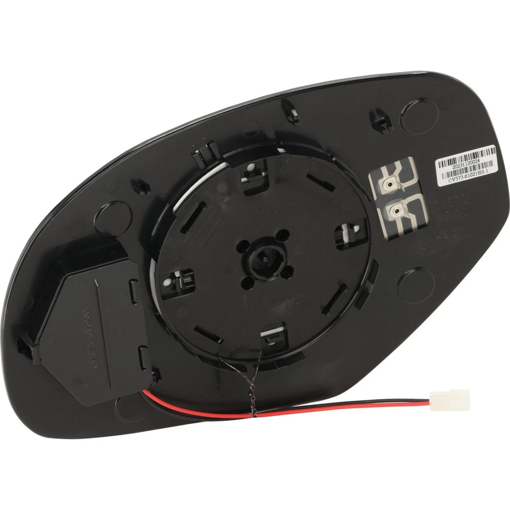Passenger Right Side Heated Mirror Glass for Chevy