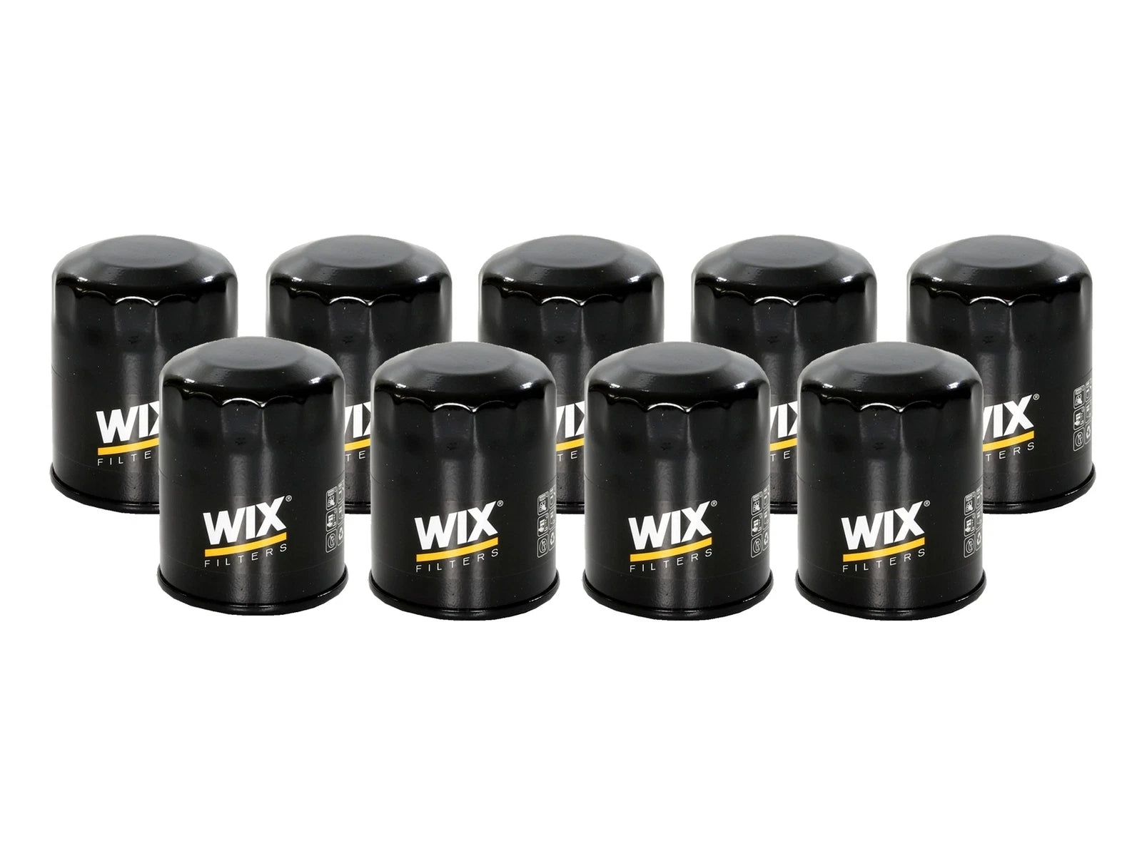 Set of 9 Engine Oil Filters for Chevy, Lexus, Pontiac, Suzuki, Toyota L4