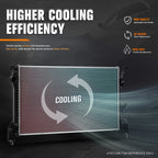 Aluminum Core Cooling Radiator for Chevy Spark (2013–2015)