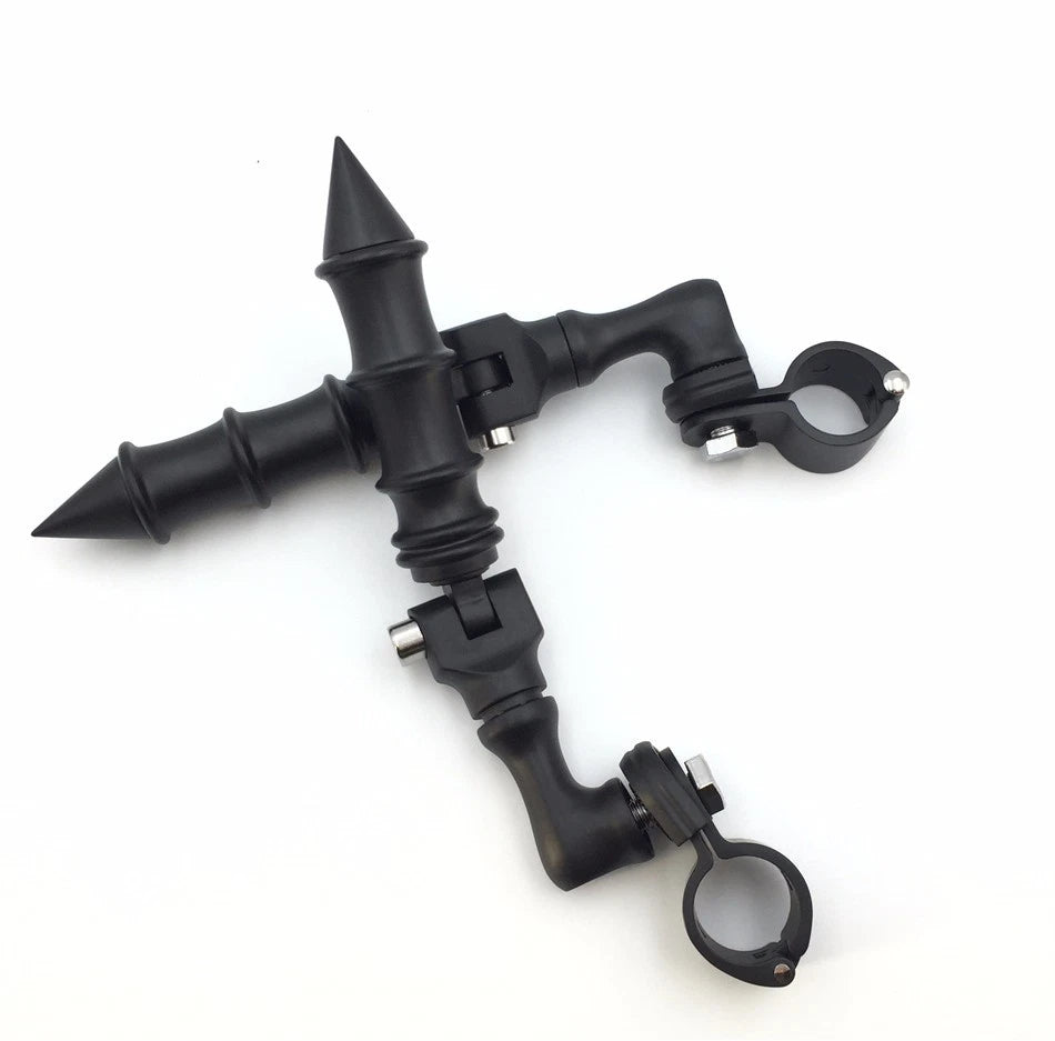 1.5" Black SA PMK Foot Peg for Harley Sportster 883 1200 (2004–2023)