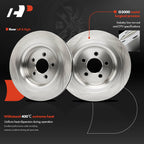 Rear Disc Brake Rotors for Ford Mustang (2015-2022)