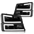 LED DRL Bumper Headlight/Lamp for Chevy Silverado/Avalanche (2003–2007)