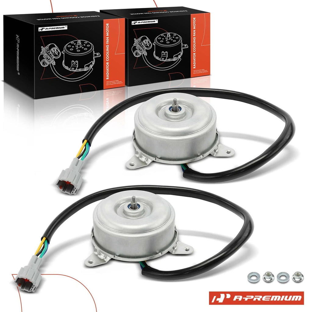 2Pcs Radiator Fan Motor for Infiniti G35 (2003–2007) Nissan 350Z