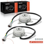 2Pcs Radiator Fan Motor for Infiniti G35 (2003–2007) Nissan 350Z