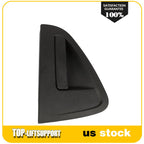 Set of 2 Rear Black Exterior Door Handles for Chevrolet Spark (2013–2016)