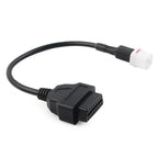 4 Pin to OBD2 Diagnostic Tool Code Reader Adapter Cable for Yamaha Motorcycle