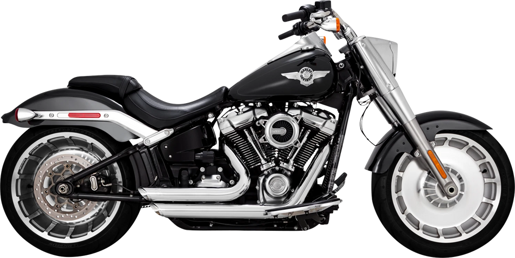Vance & Hines Shortshots Chrome Exhaust for Harley Softail (2018–2024)