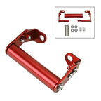 Navigation Bracket for Motorbike Motorcycle (22mm, Red)