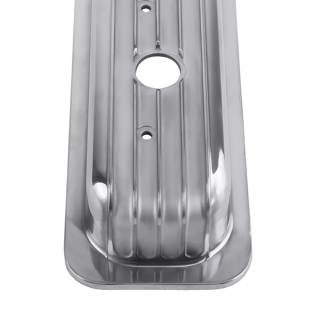 Polished Valve Covers for Small Block Chevy (SBC) 283 327 (1960-1986)
