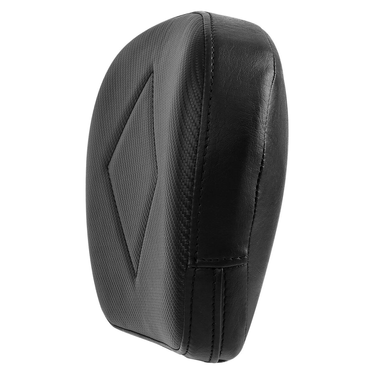 Rear Passenger Backrest Pad & Mount Brackets for Harley Touring Glide
