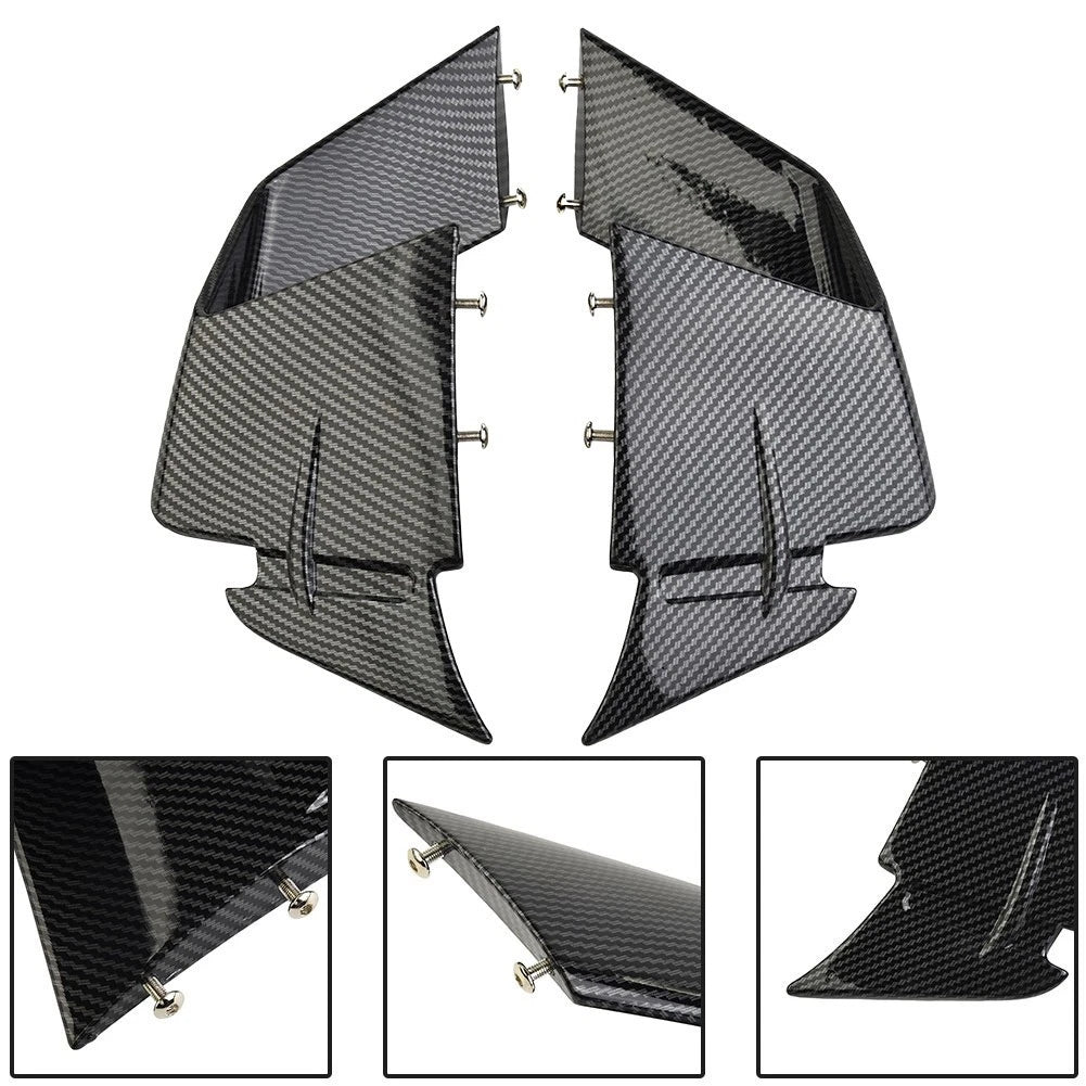 Spoiler Fixed Wind Winglets in Carbon Fiber for BMW Motorcycles (2019–2022)