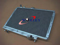 Aluminum Radiator & Fan for Mazda 323 BG GTX GTR Familia Protege (89-94)