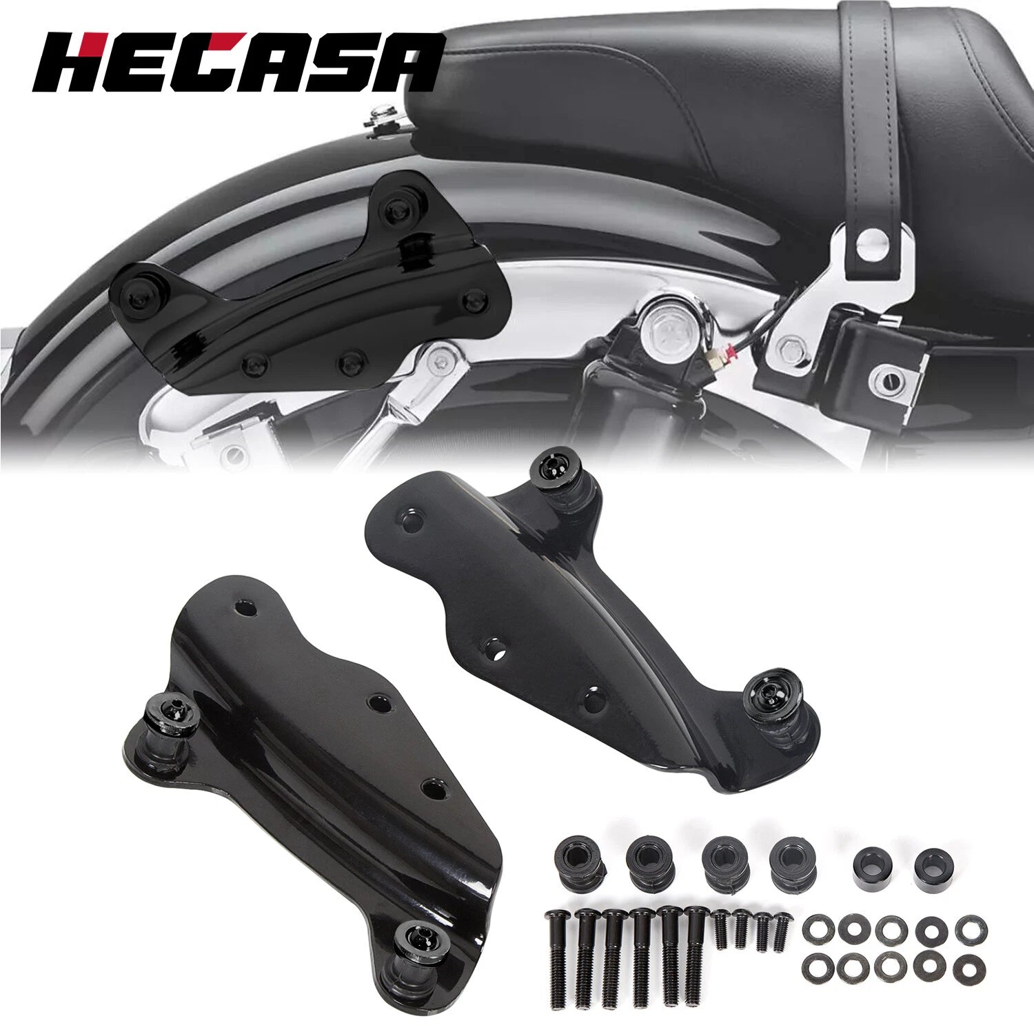 4 Point Docking Hardware Kit for Harley Touring Street Glide Road King (2009–2013)