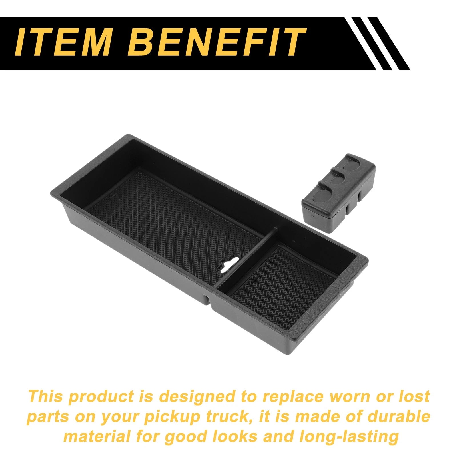 Center Console Armrest Organizer Tray for Ford F-150 (2015–2020)