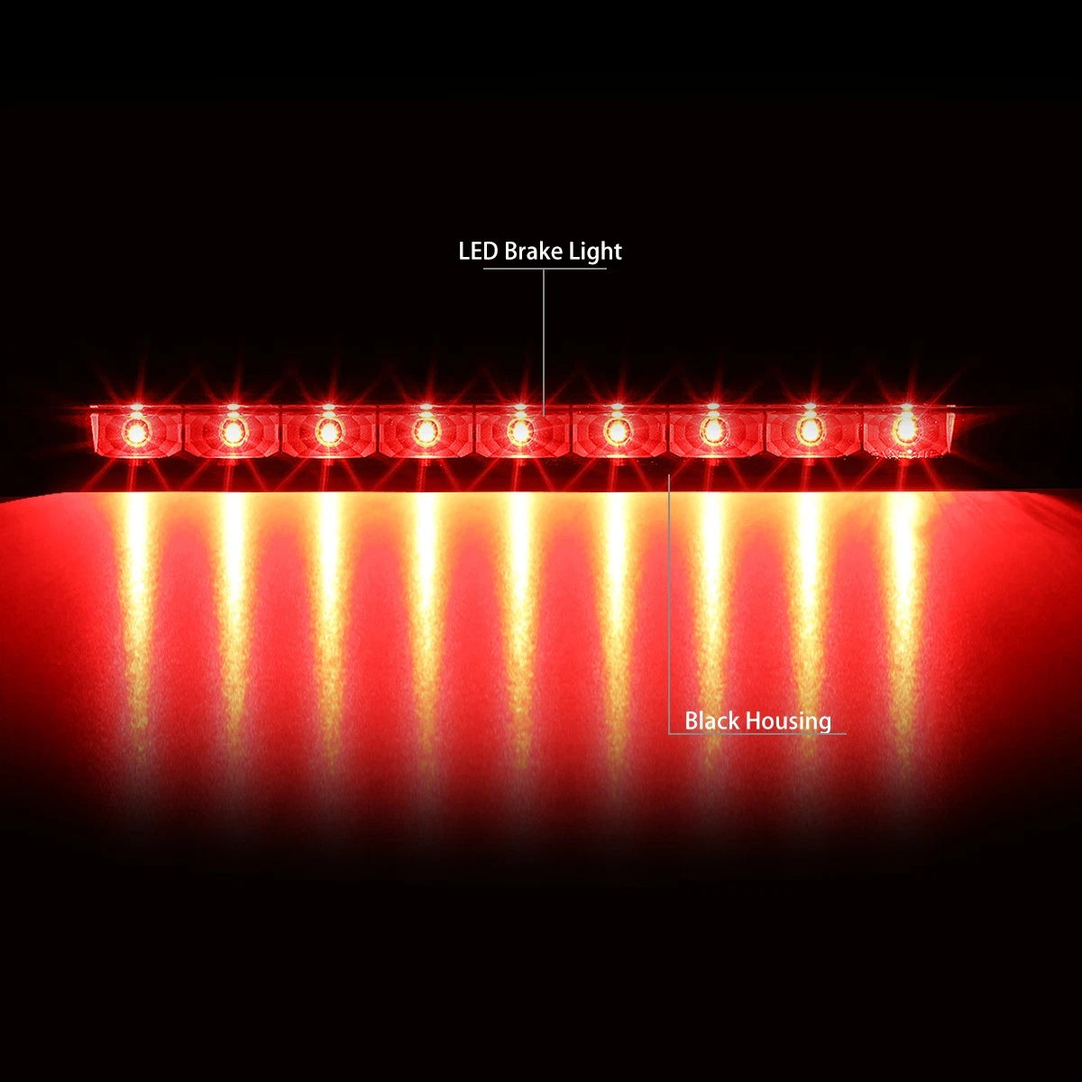 Full LED 3rd Tail Brake Light Lamp for Toyota RAV4 (2013–2018)