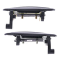 4pc Front Rear Left & Right Outer Door Handle Black for Kia Rio (2002–2005)