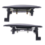 4pc Front Rear Left & Right Outer Door Handle Black for Kia Rio (2002–2005)