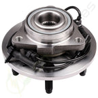 2X Wheel Hub & Bearings + 2 Outer Tie Rods Kit for Dodge Ram 1500 (2009–2010)