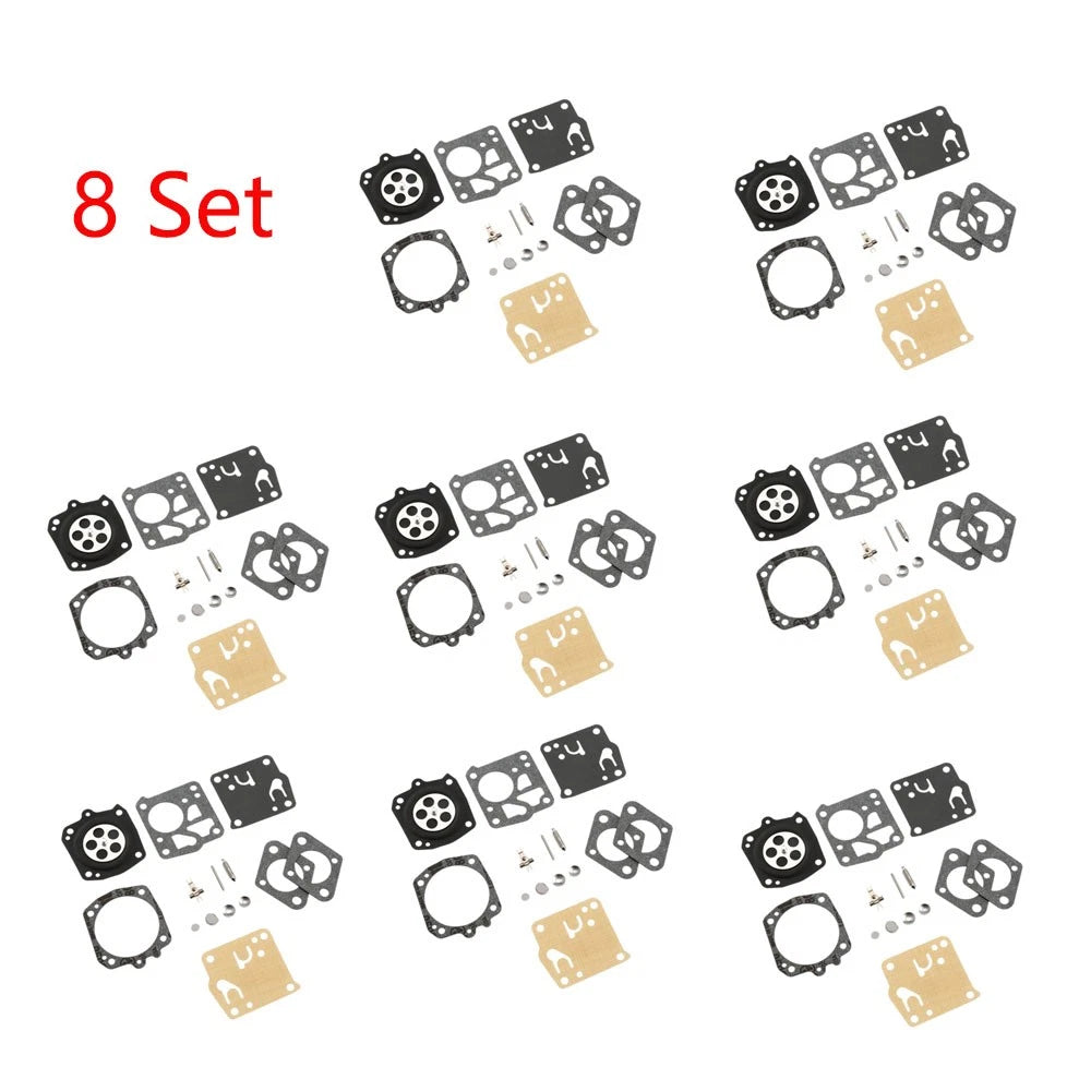 Set of 8 Carburetor Gasket Kit for Stihl 051 (RK-17HS, RK-23HS)