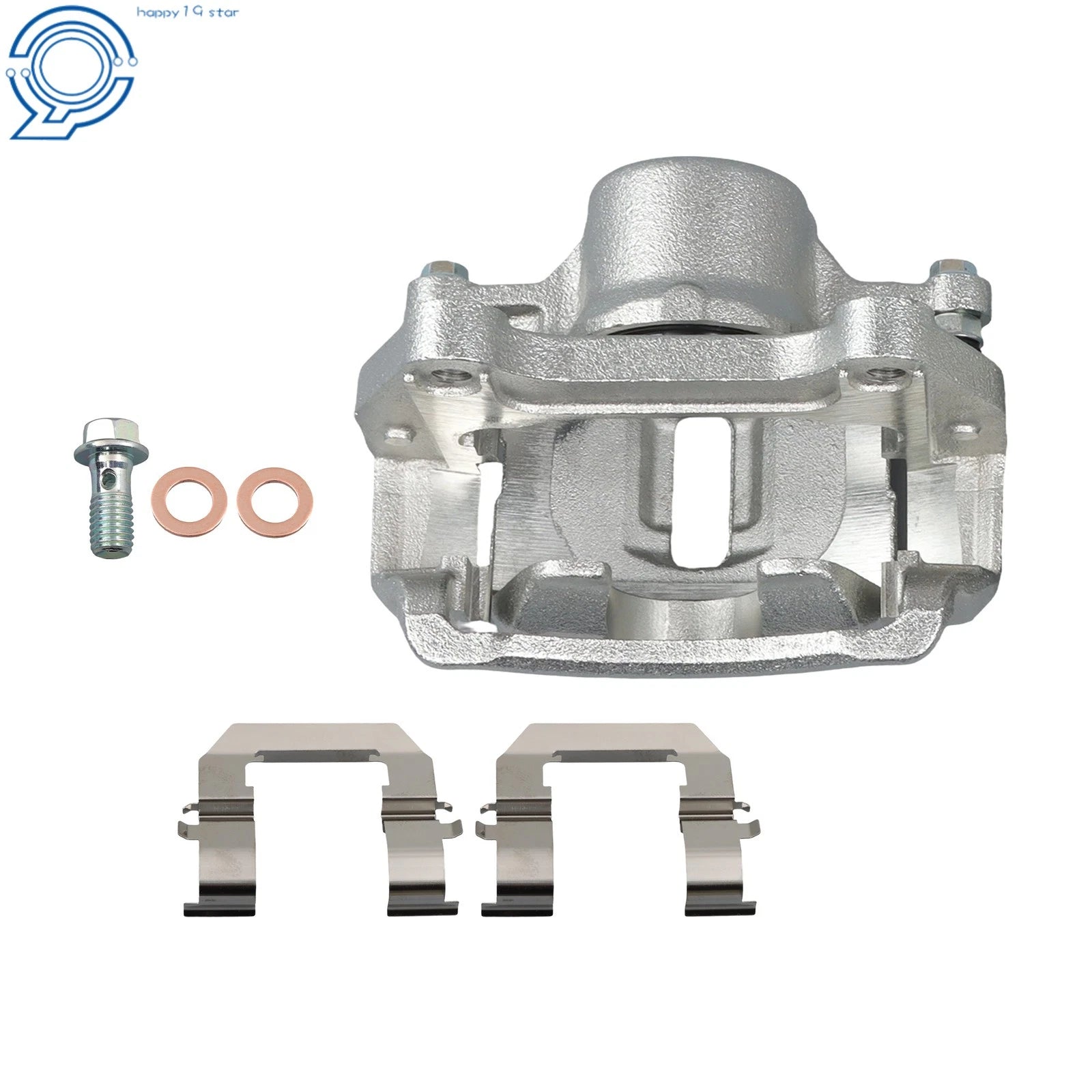 Front Left Brake Caliper with Bracket for Chevy Malibu (2013–2023)