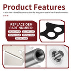 Water Pump Impeller Shaft Gear Gasket for Kawasaki KX65 (2000–2023) 59256-1064, 92049-1359