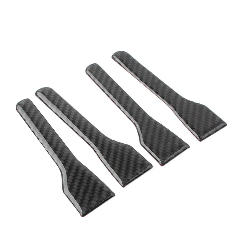 4 x Black Inner Door Handle Cover Trim for Jeep Wrangler (2011-2017)