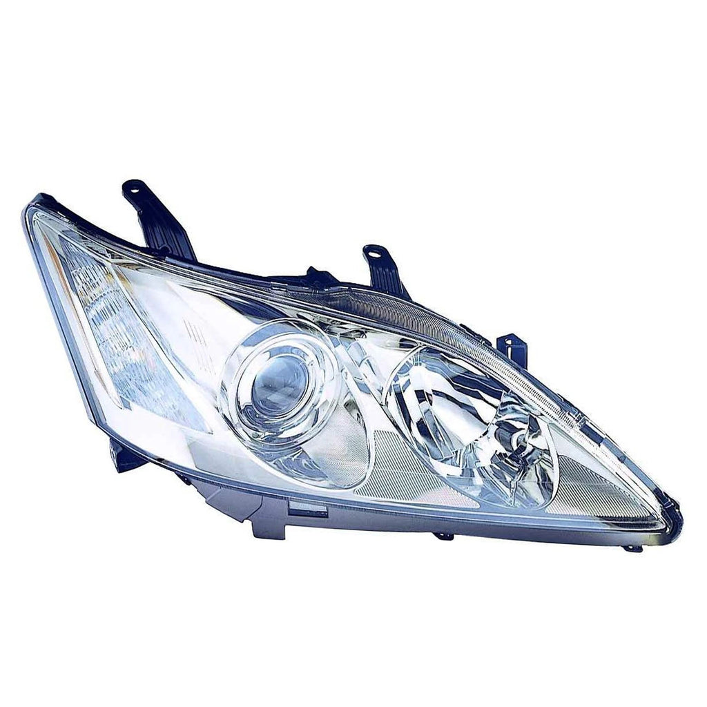 Replacement Passenger Halogen Headlight Lens Housing for 2007–2009 Lexus ES 350