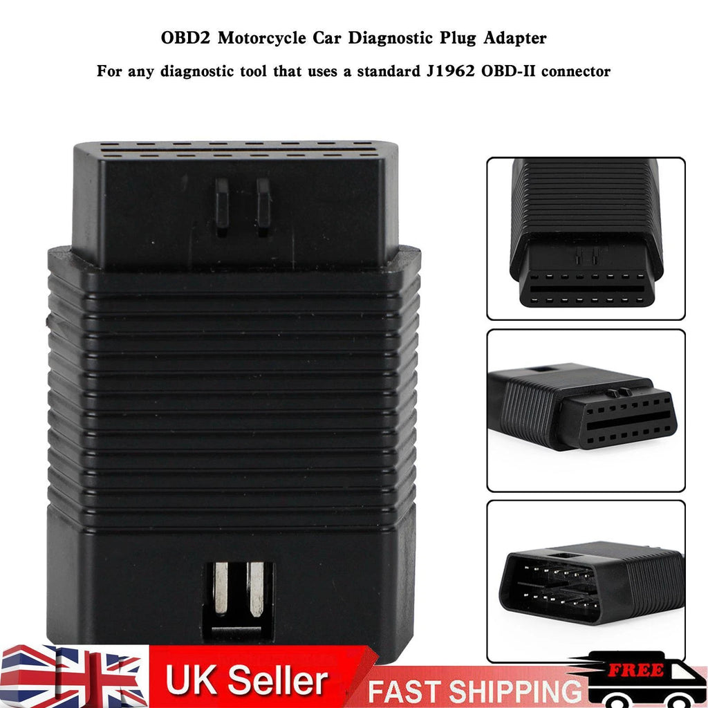 OBD2 Scanner 16 Pin Male to Female Diagnostic Adapter Connector T9 for Universal