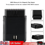 OBD2 Scanner 16 Pin Male to Female Diagnostic Adapter Connector T9 for Universal