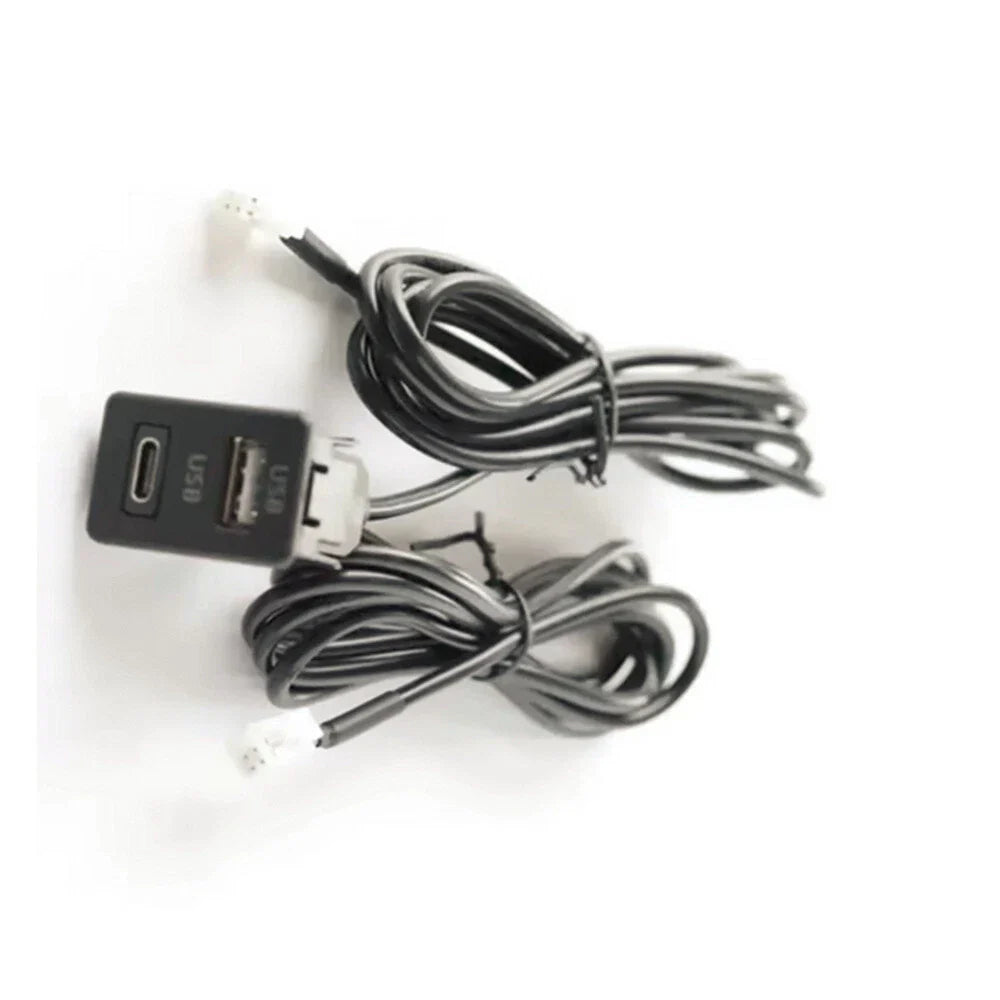 Multimedia Head Unit Panel Interface Extension Cable Adapter for Car (145cm)