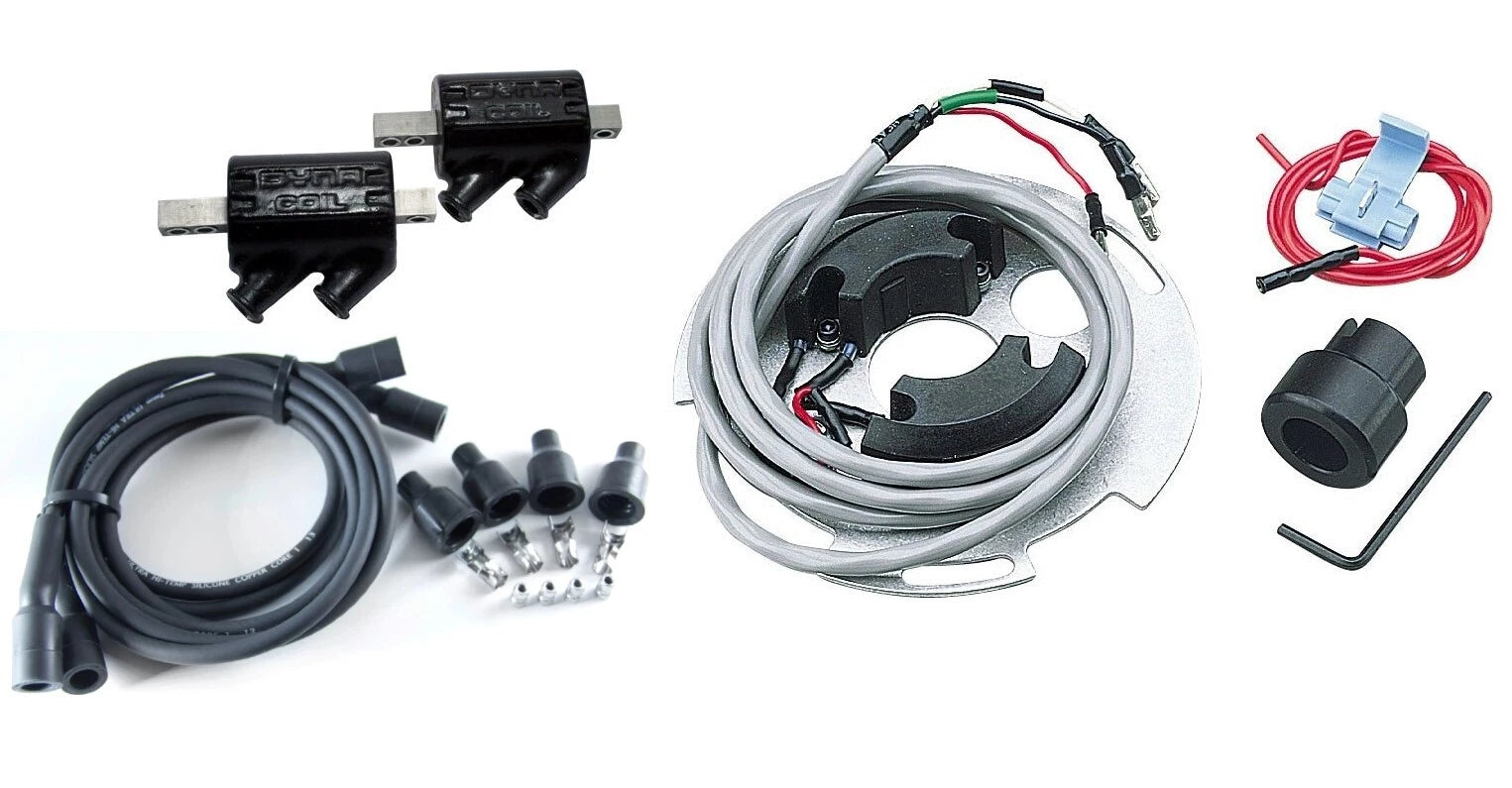 Dyna S Electronic Ignition Coils & Wires for Honda CB500 CB550 CB750 (1969–1978)