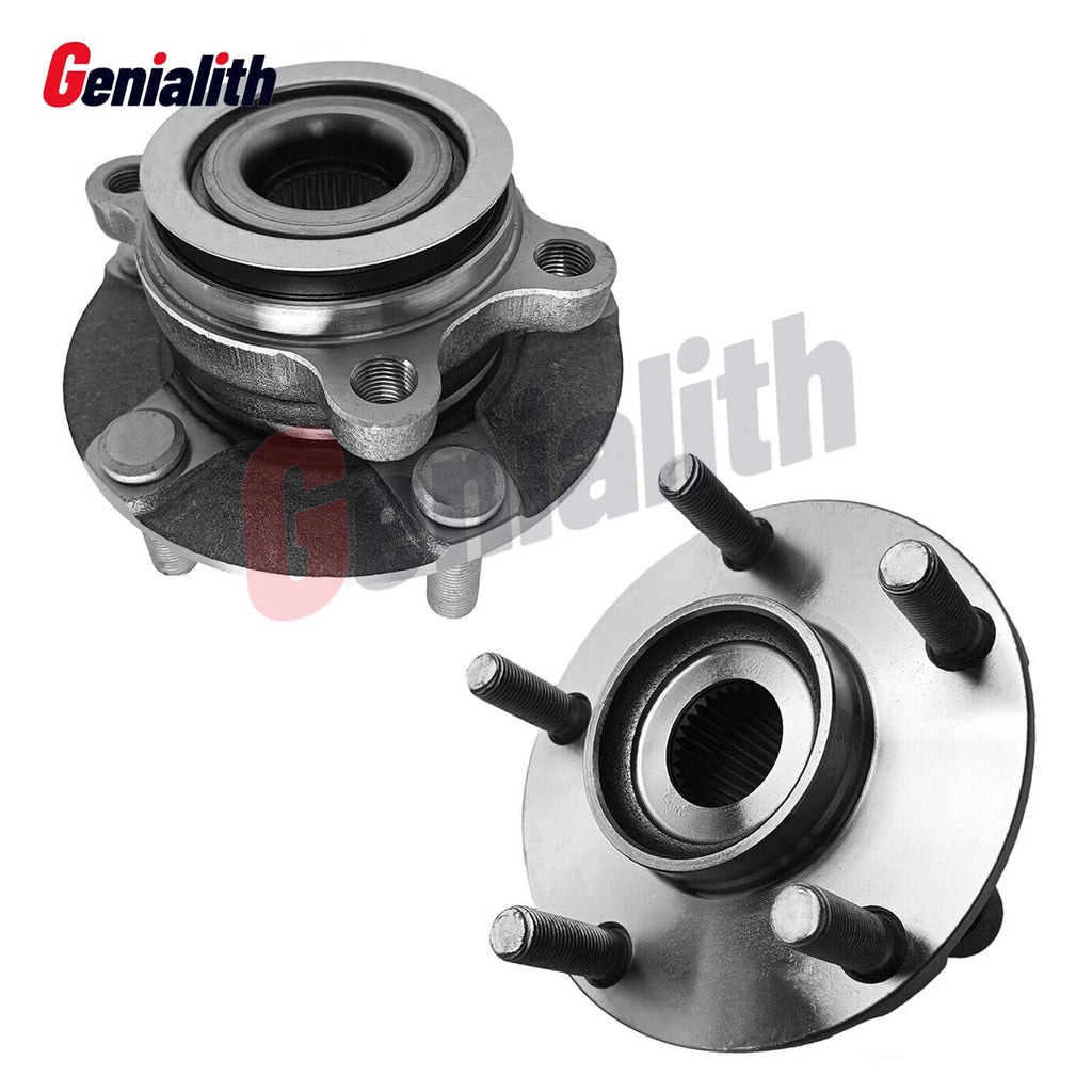 Set of 2 Front Wheel Bearings and Hubs Assembly 513298 for Nissan Rogue Sentra (2007–2020)