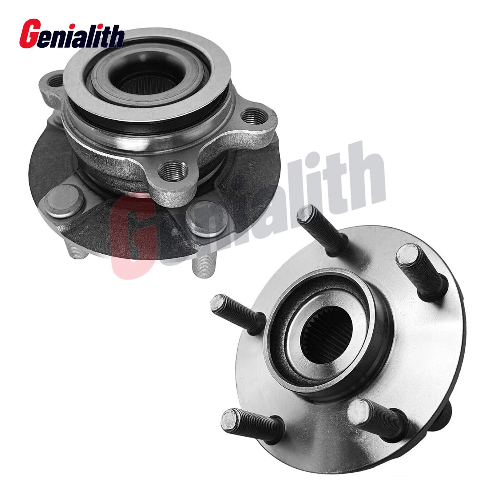 Set of 2 Front Wheel Bearings and Hubs Assembly 513298 for Nissan Rogue Sentra (2007–2020)