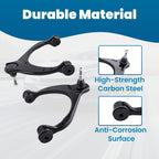 Front Upper Control Arms Tie Rods Kit for Chevy Silverado 1500 Tahoe (2014–2018)