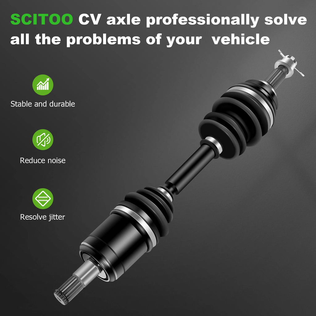 Front Left CV Joint Axle for Honda Foreman Rubicon 500 (2001–2004) TRX500FA