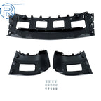 Black Split Front Bumper for Chevy Silverado 1500 (2014-2015)