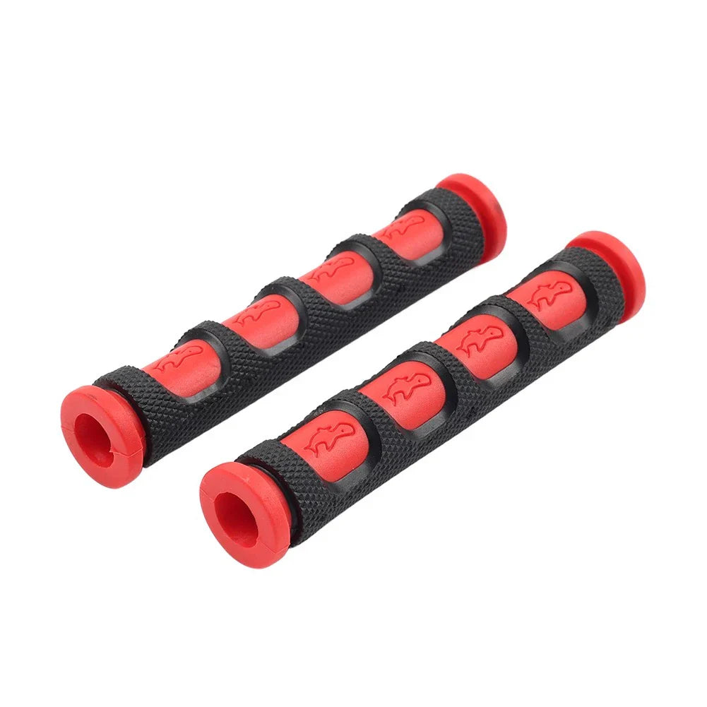 Red Rubber Sleeve Cover for Universal Motorcycle Brake Clutch Handle Grips