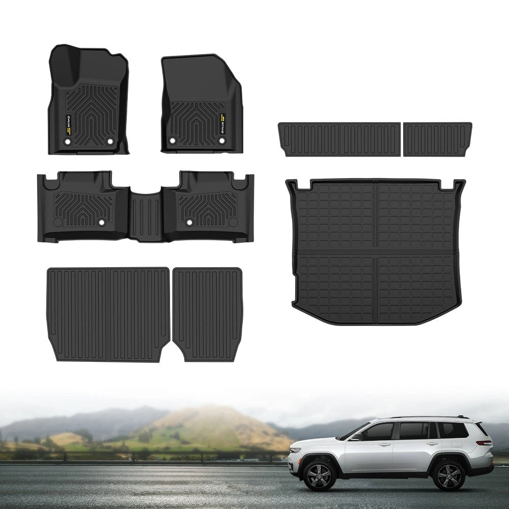 TPE Floor Mats for Jeep Grand Cherokee (2011–2021)