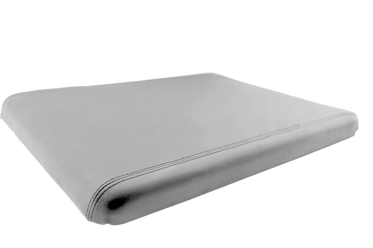 Armrest Console Cover for Dodge Ram (1994–2001) Light Gray Leather Synthetic