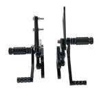 Adjustable Rearsets Foot Pegs Control Kit for Suzuki GSXR1000 (2007–2008)