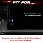 Navigation Switch Knob Ring Trim for Honda Civic (2016-2021)