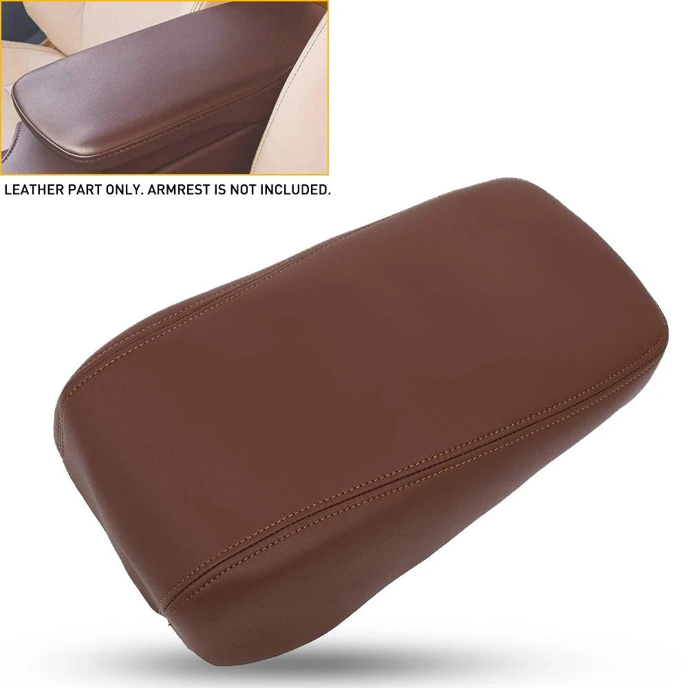 Leather Center Console Lid Armrest Cover Trim for Toyota Avalon (2013–2018)