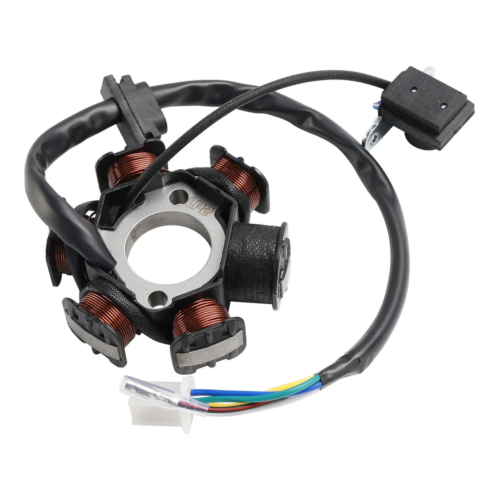Stator Coil Magneto 5-Wire 6-Coil for Kymco Activ 110, Unik 110, Nexxon 50, 125