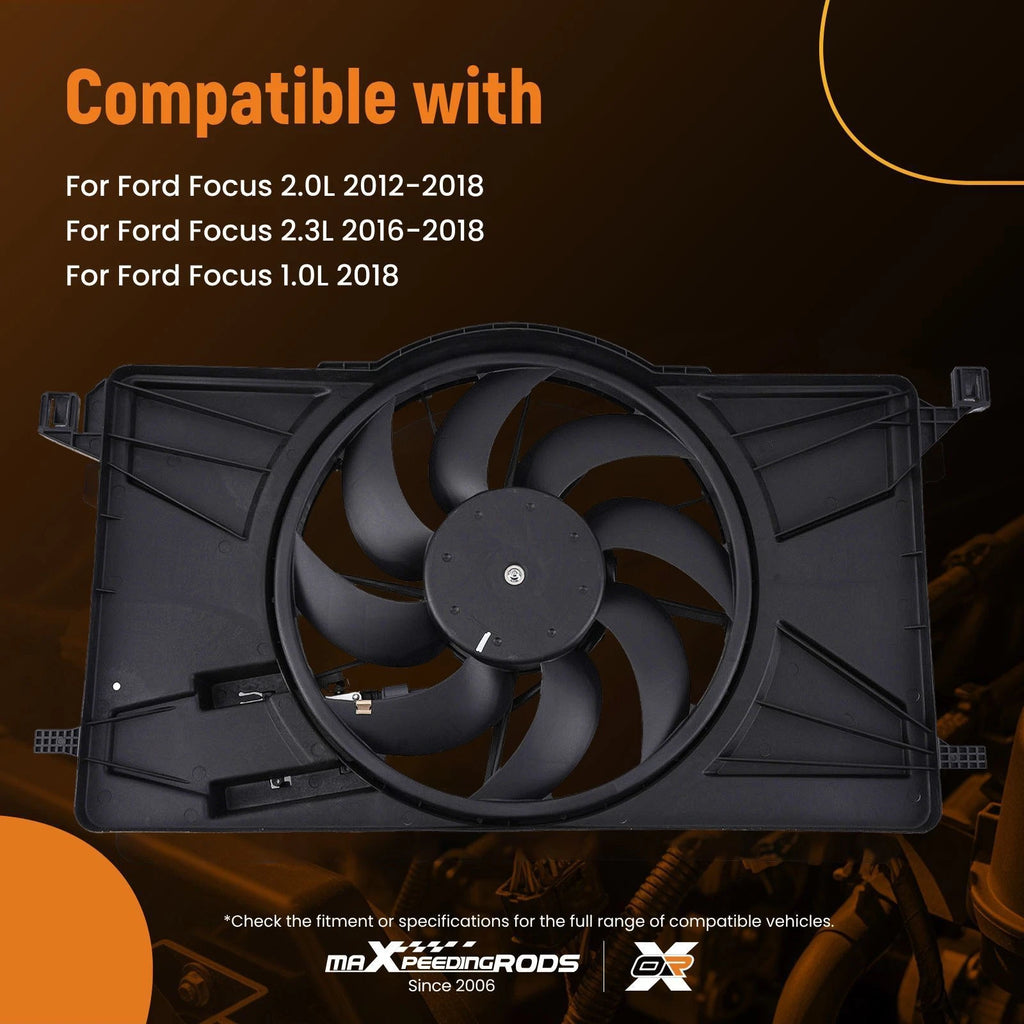 Electric Radiator Cooling Fan for Ford Focus 2.0L (2012–2018)