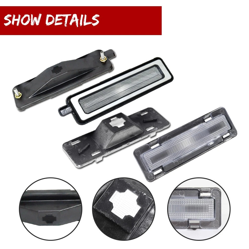 Clear Side Marker Lights for Pontiac Firebird (1982–1992)